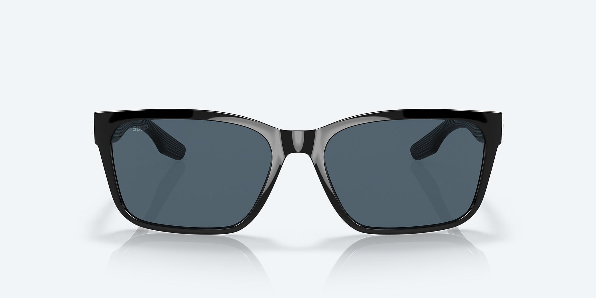 [Gray Polarized Polycarbonate Lenses, Black Frame]