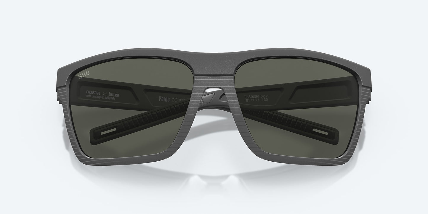 [Gray Polarized Glass Lenses, Dark Gray Frame]
