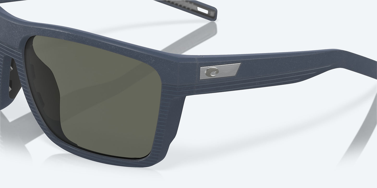 [Gray Polarized Glass Lenses, Midnight Blue Frame]