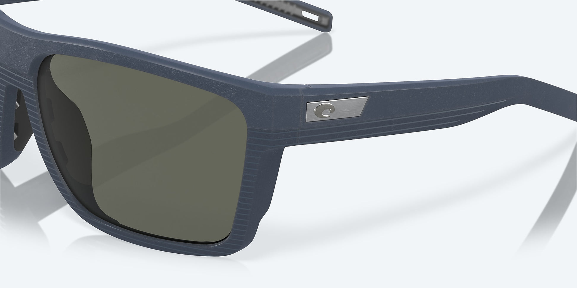 [Gray Polarized Glass Lenses, Midnight Blue Frame]