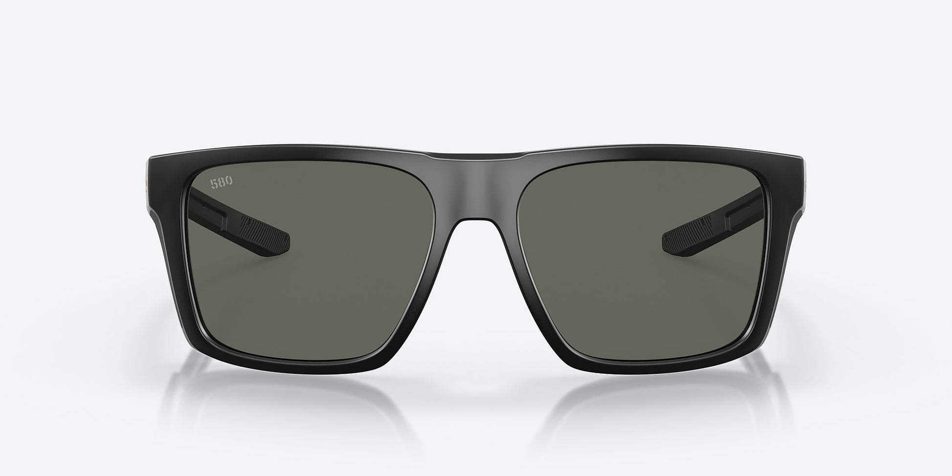 [Gray Polarized Glass Lenses, Matte Black Frame]