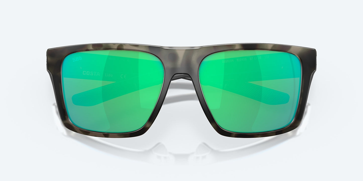 [Green Mirror Polarized Glass Lenses, Wetlands Frame]