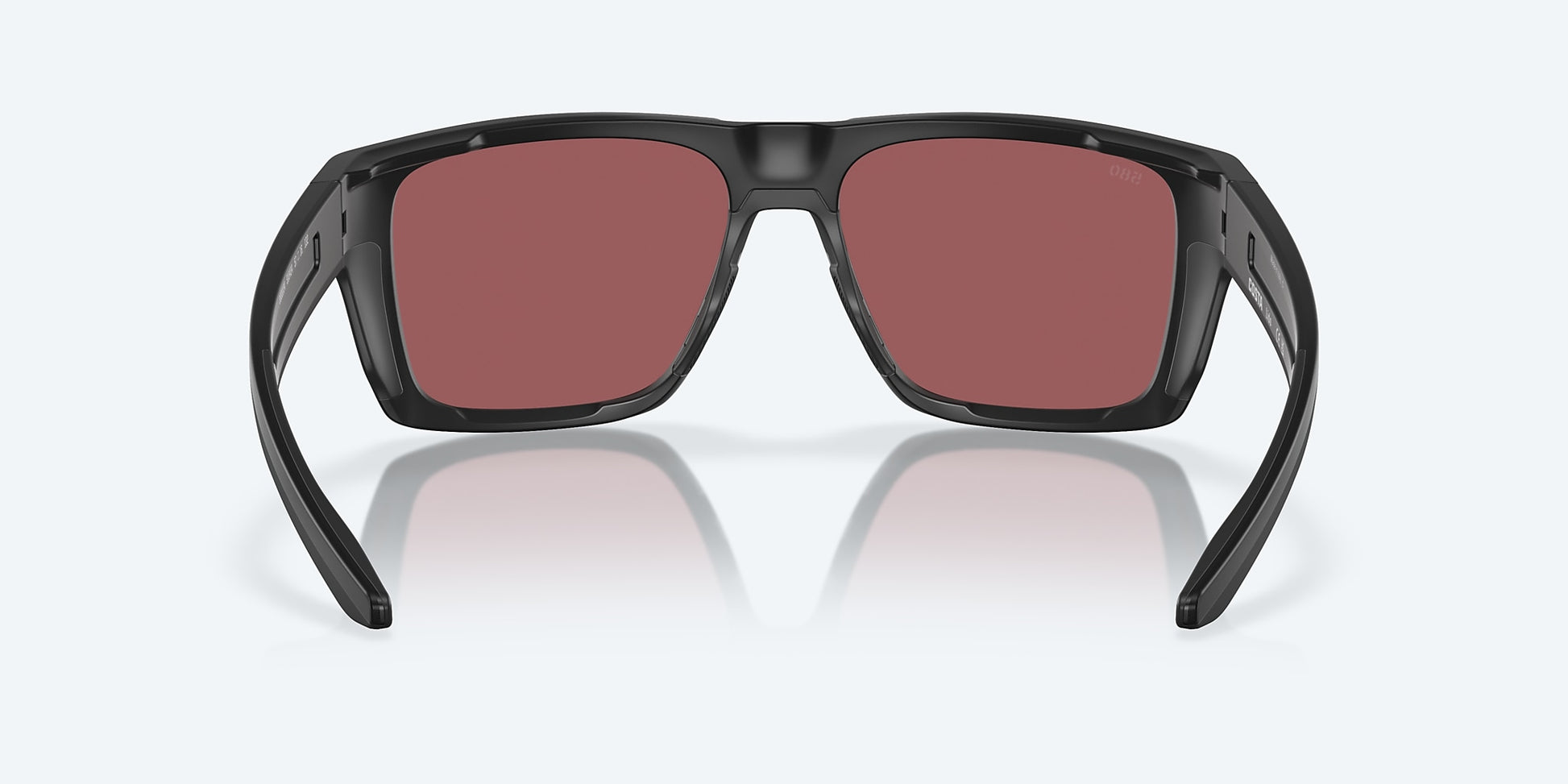 [Gold Mirror Polarized Glass Lenses, Matte Black Frame]
