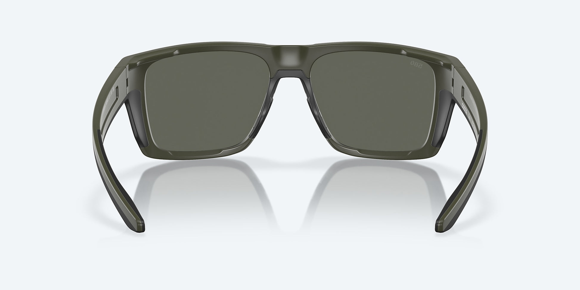 [Gray Polarized Glass Lenses, Matte Olive Frame]