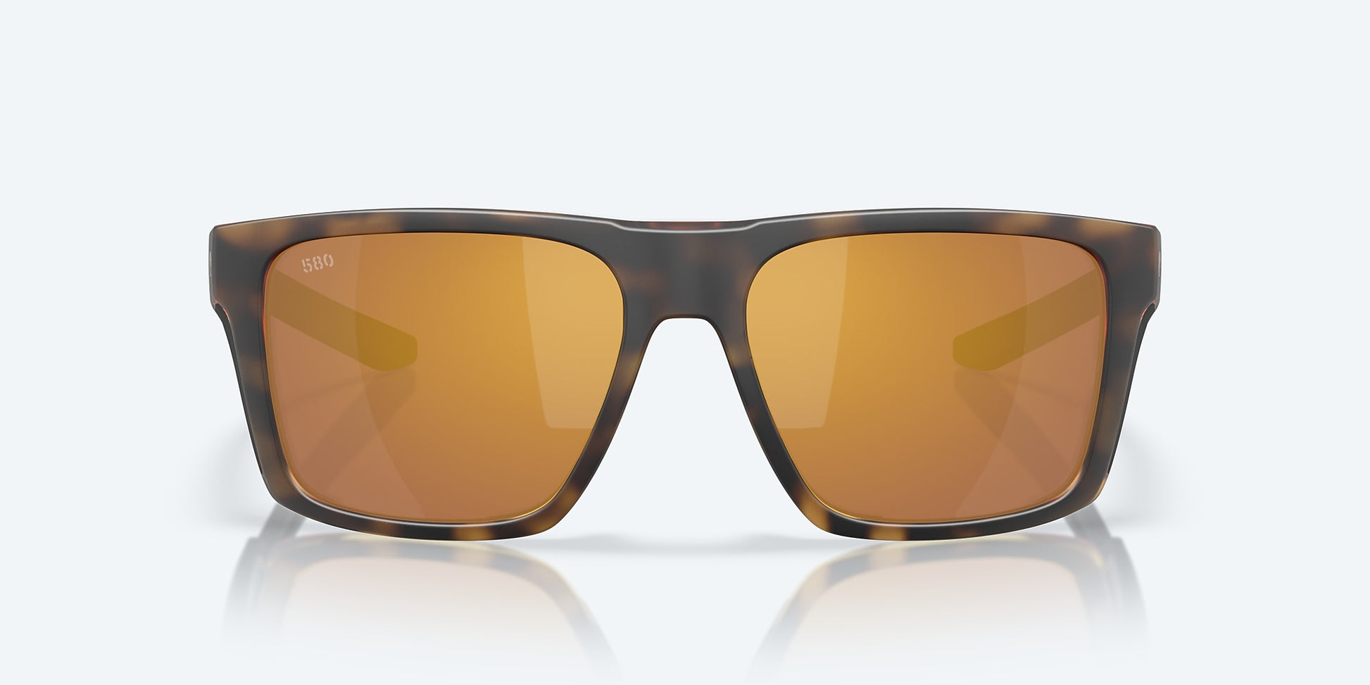 [Gold Mirror Polarized Glass Lenses, Matte Tortoise Frame]