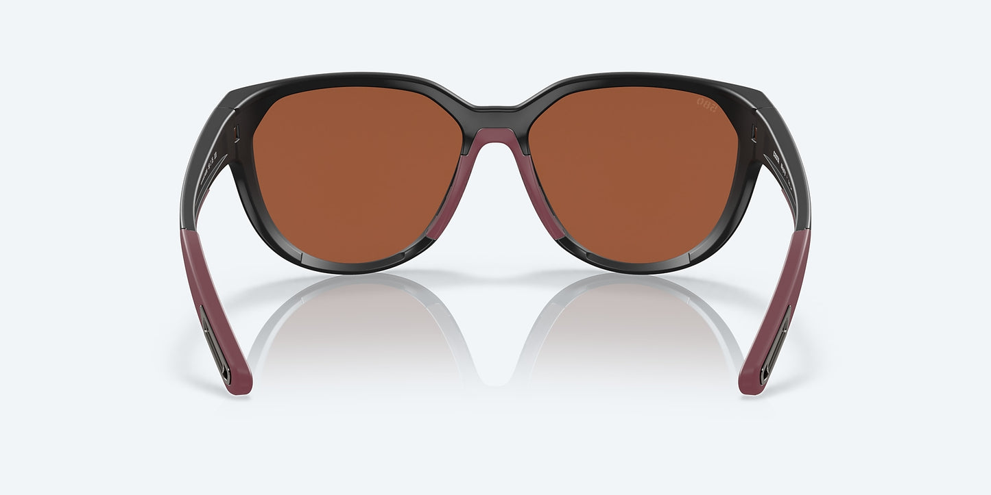 [Green Mirror Polarized Glass Lenses, Matte Black Frame]