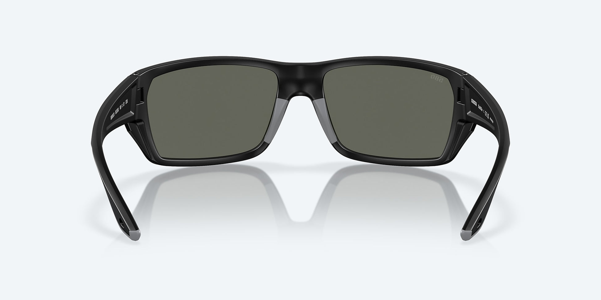 [Gray Polarized Glass Lenses, Matte Black Frame]