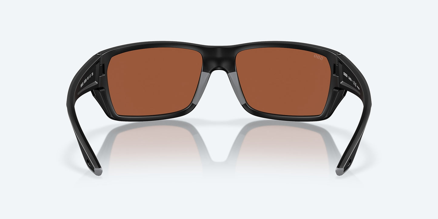 [Green Mirror Polarized Glass Lenses, Matte Black Frame]