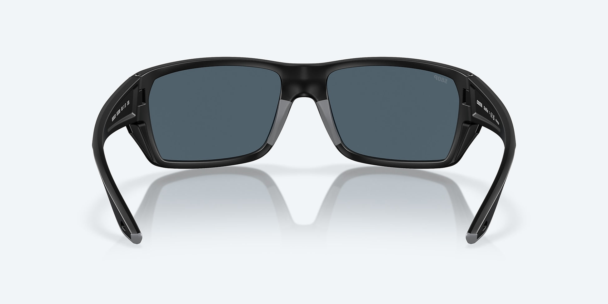 [Gray Polarized Polycarbonate Lenses, Matte Black Frame]