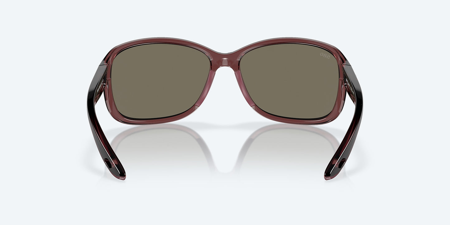 [Blue Mirror Polarized Glass Lenses, Urchin Frame]