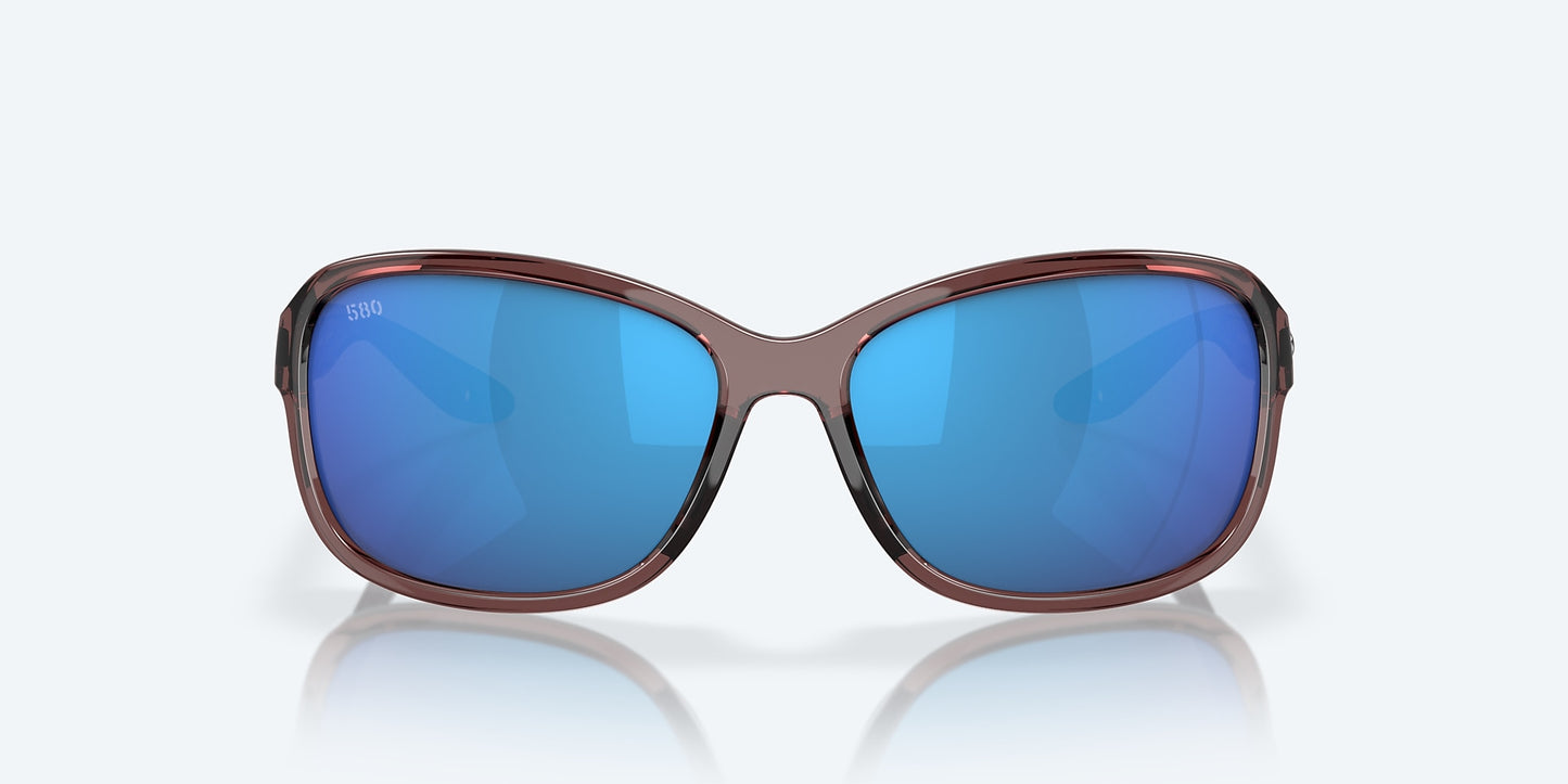 [Blue Mirror Polarized Glass Lenses, Urchin Frame]