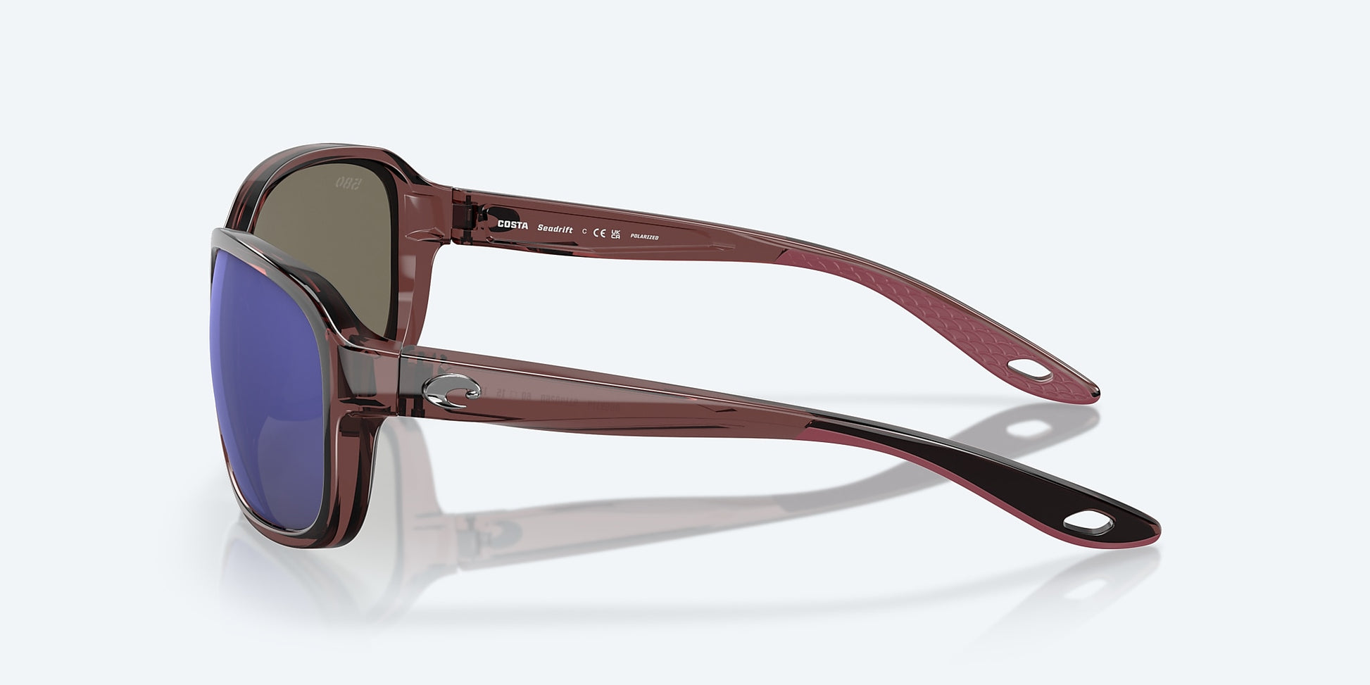 [Blue Mirror Polarized Glass Lenses, Urchin Frame]