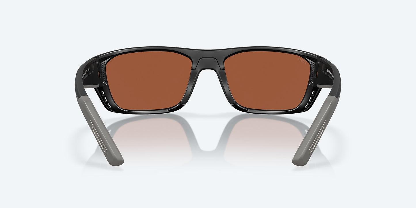 [Green Mirror Polarized Glass Lenses, Matte Black Frame]