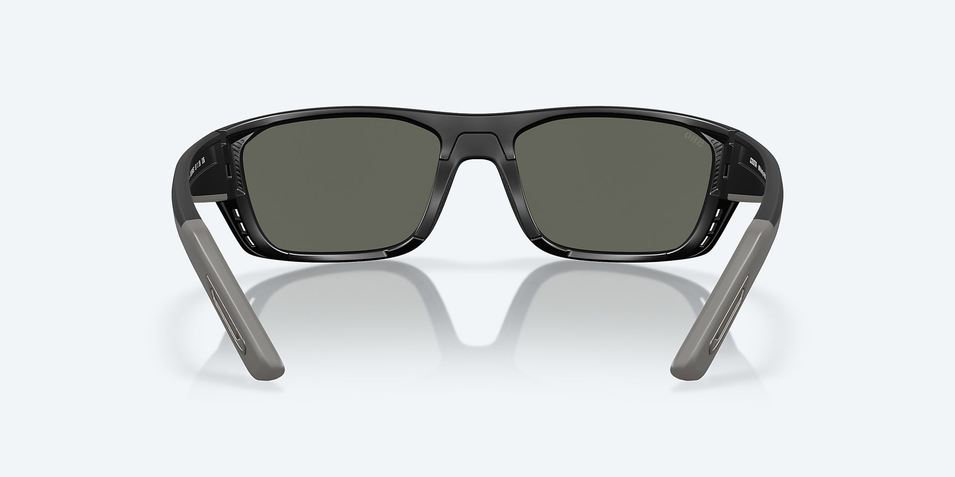 [Gray Polarized Glass Lenses, Matte Black Frame]