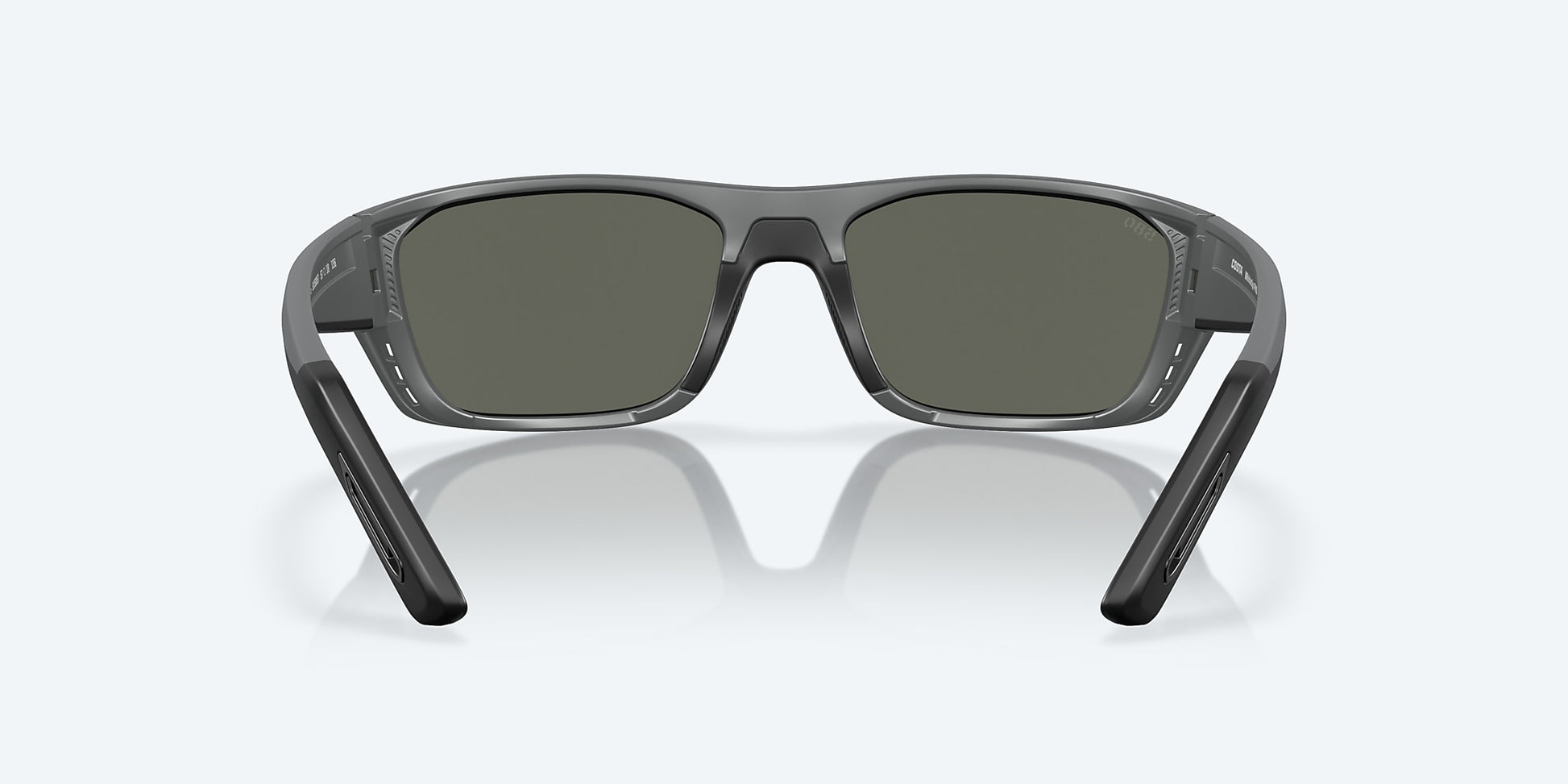 [Gray Polarized Glass Lenses, Matte Gray Frame]