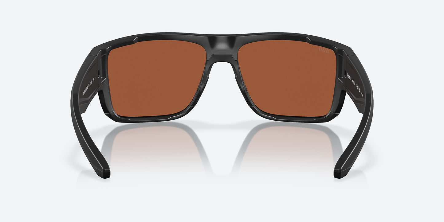 [Green Mirror Polarized Glass Lenses, Matte Black Frame]