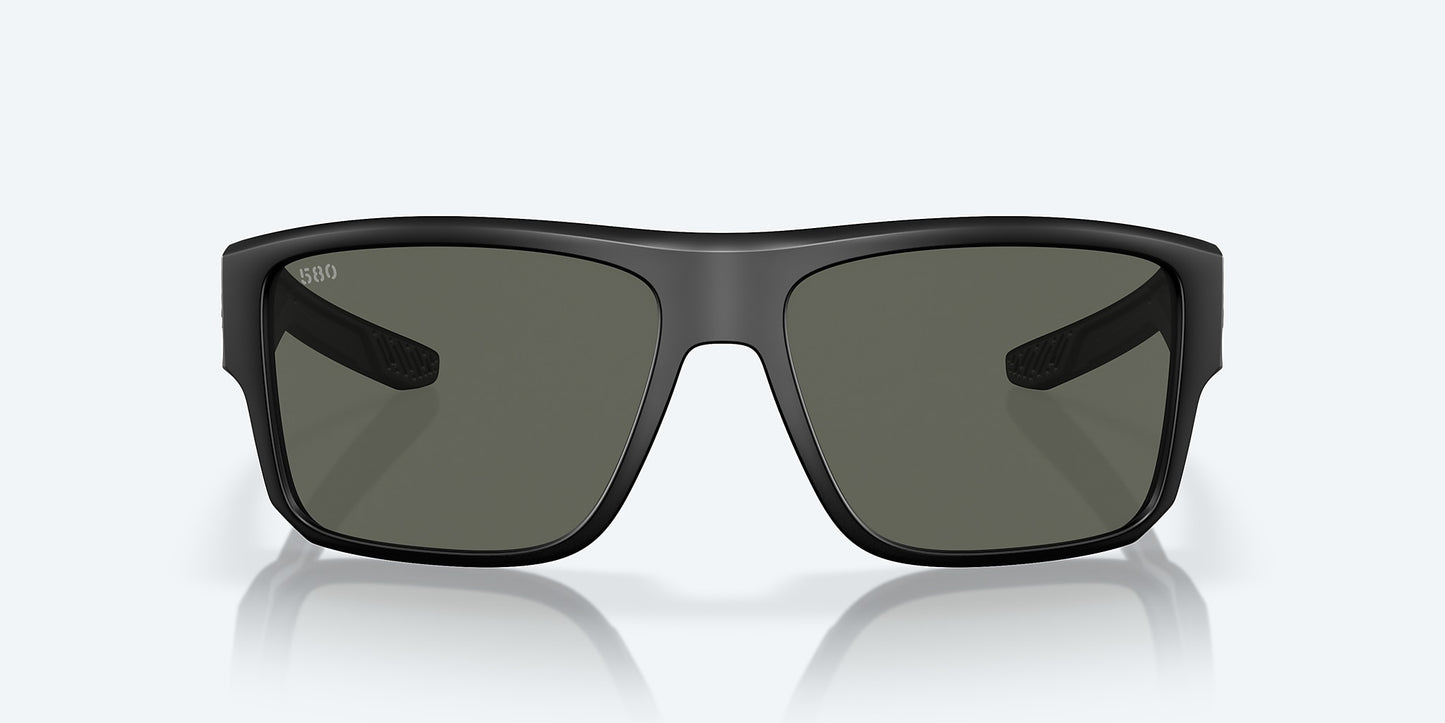 [Gray Polarized Glass Lenses, Matte Black Frame]