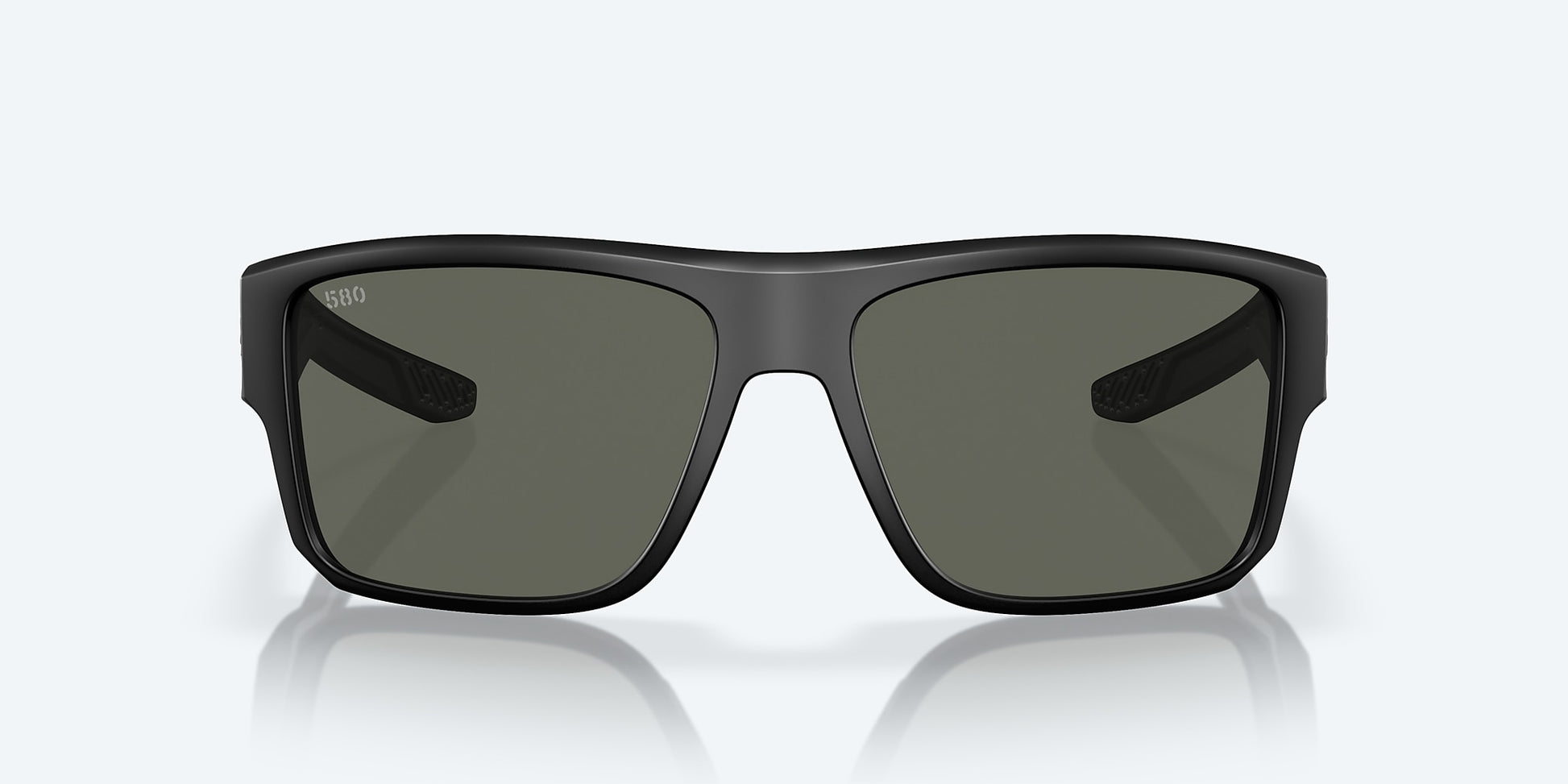 [Gray Polarized Glass Lenses, Matte Black Frame]