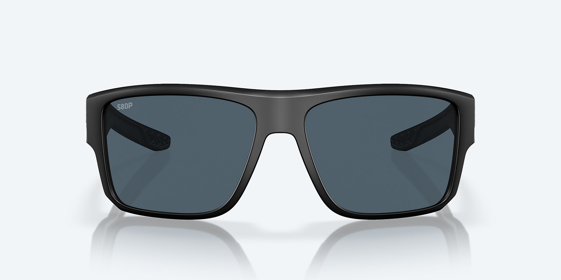 [Gray Polarized Polycarbonate Lenses, Matte Black Frame]