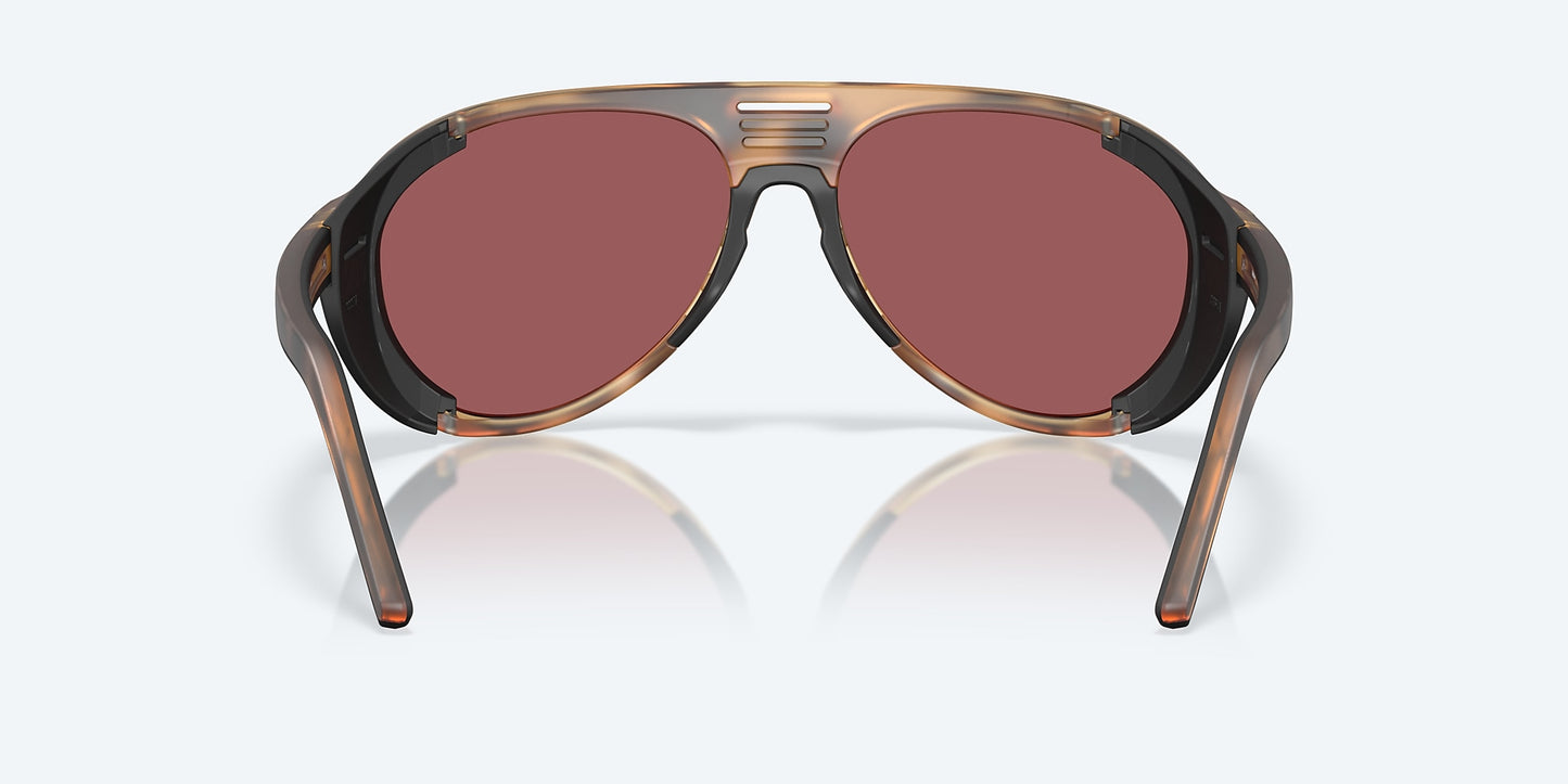 [Gold Mirror Polarized Glass Lenses, Matte Tortoise Frame]