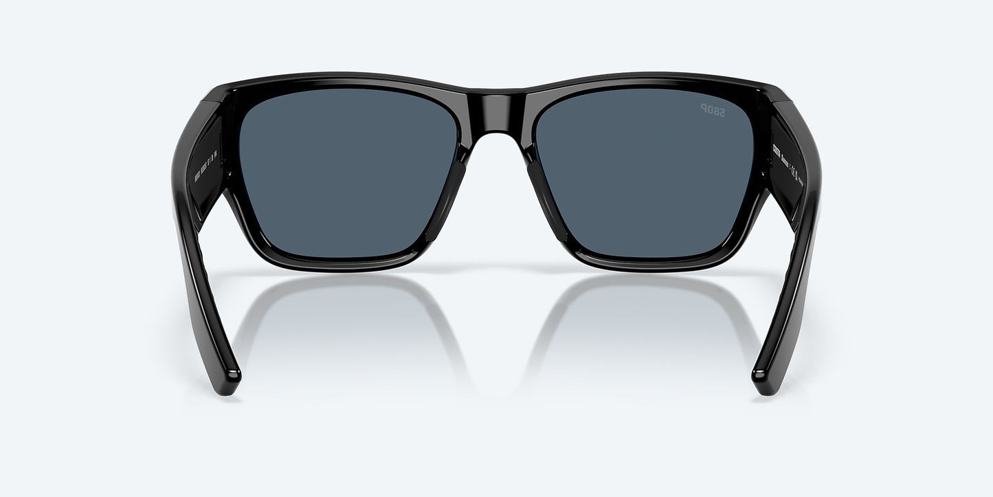 [Gray Polarized Polycarbonate Lenses, Black Frame]