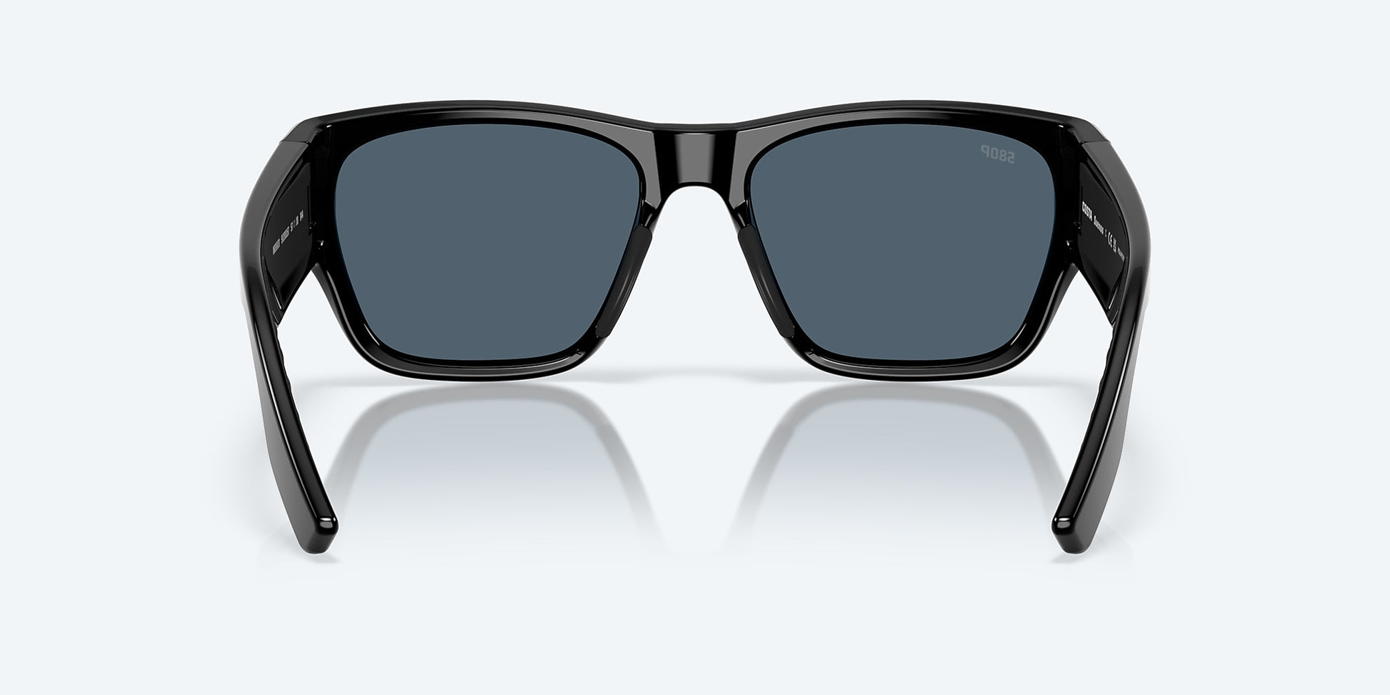 [Gray Polarized Polycarbonate Lenses, Black Frame]