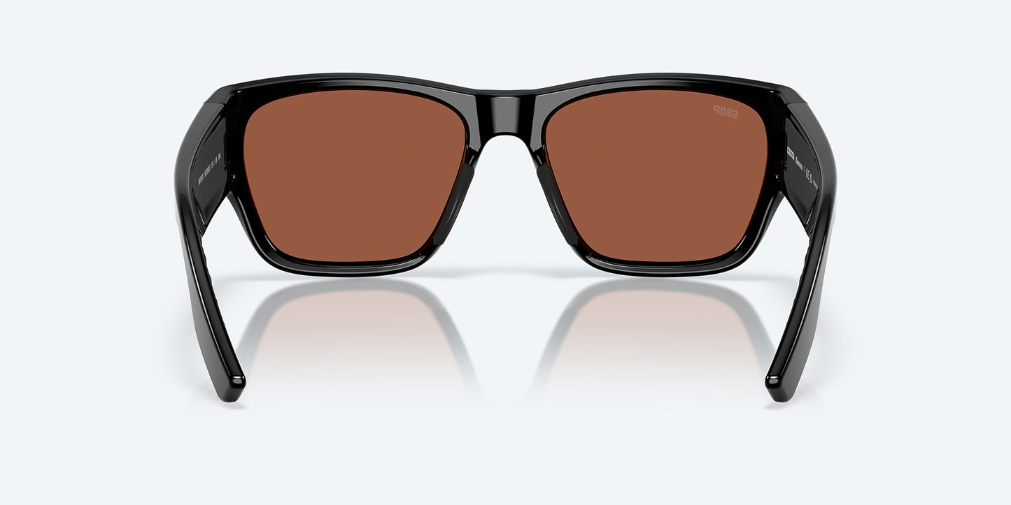 [Copper Polarized Polycarbonate Lenses, Black Frame]