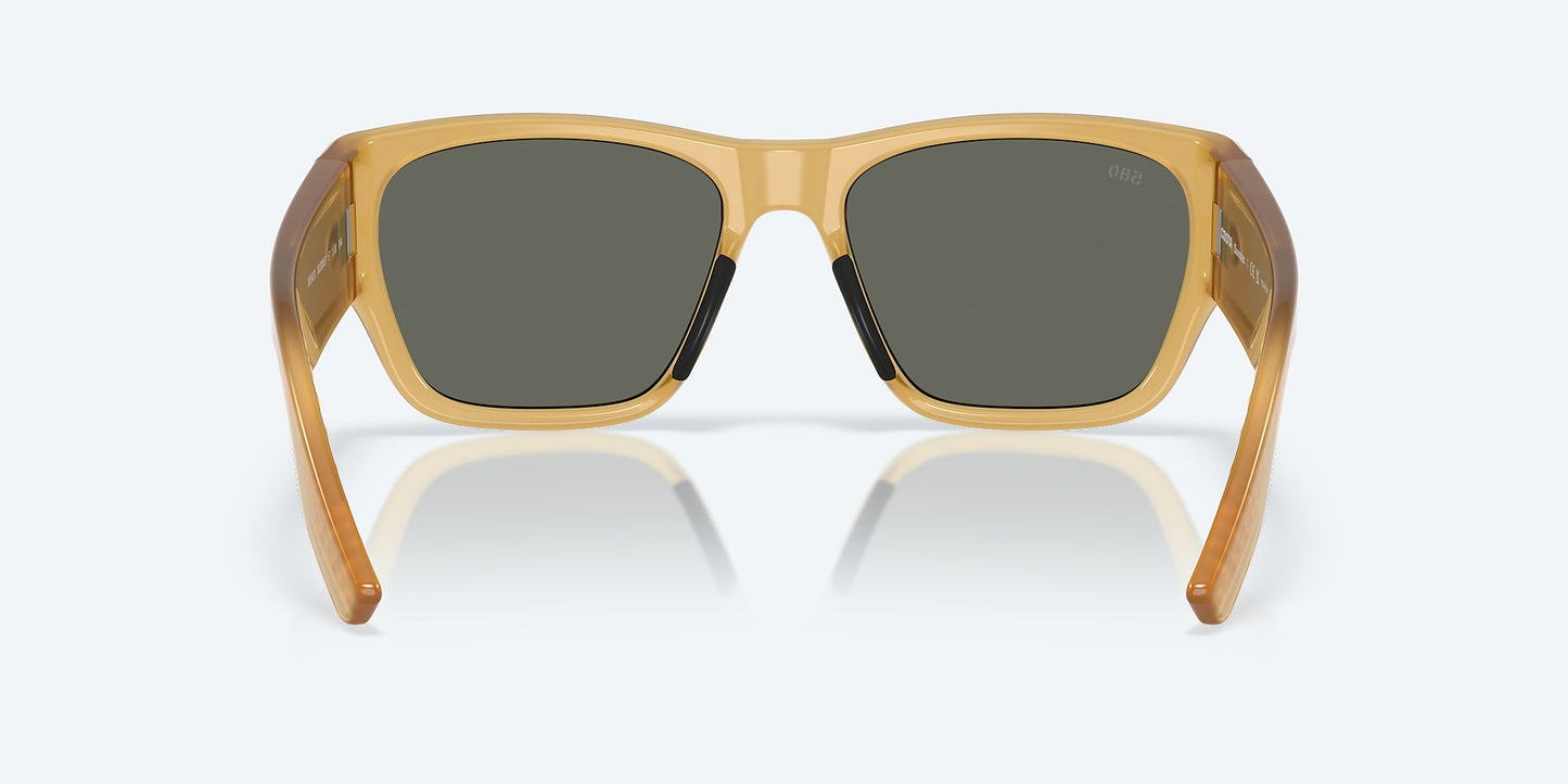 [Gray Polarized Glass Lenses, Sun Coral Frame]