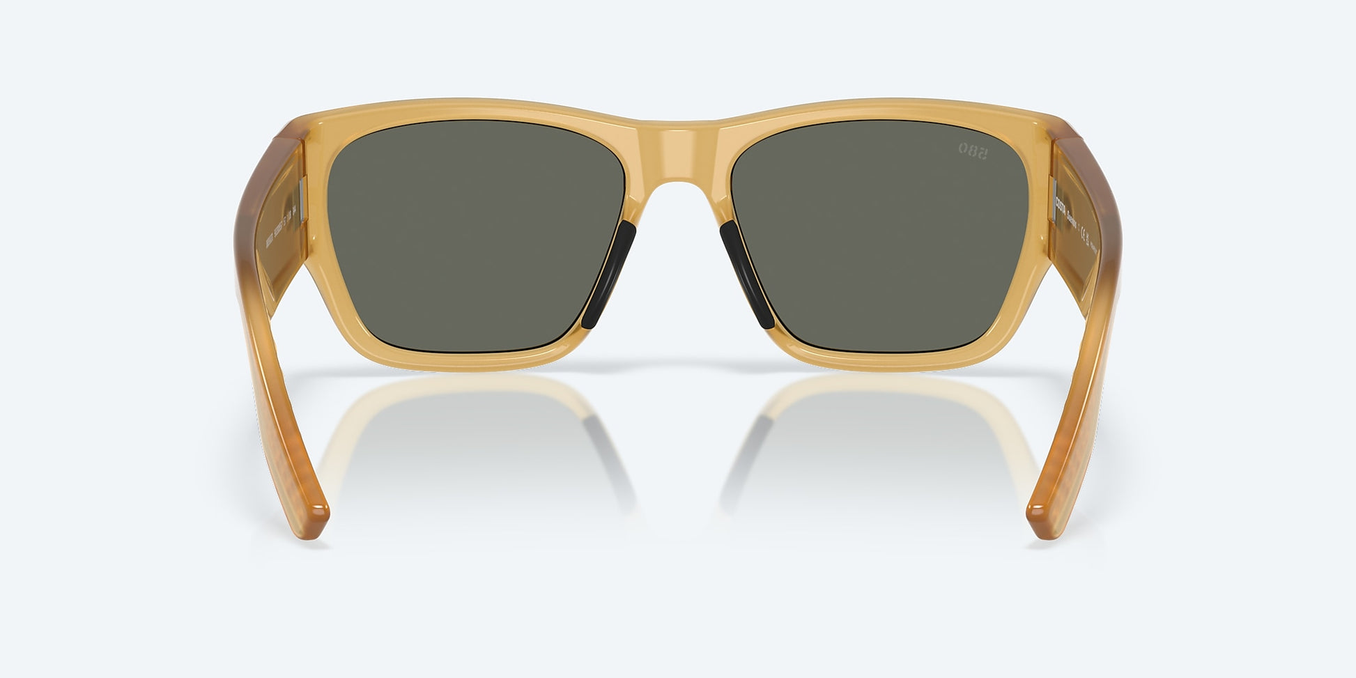 [Gray Polarized Glass Lenses, Sun Coral Frame]