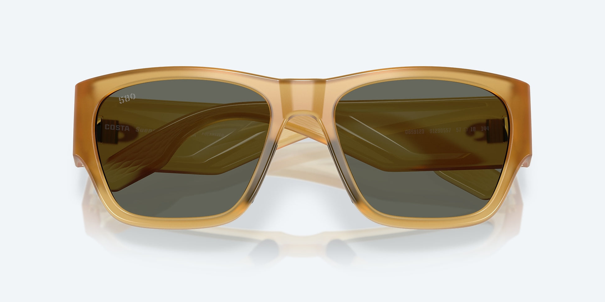 [Gray Polarized Glass Lenses, Sun Coral Frame]