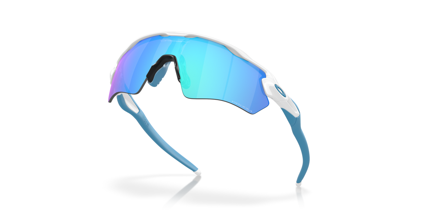 [Prizm Sapphire Lenses, Polished White Frame]