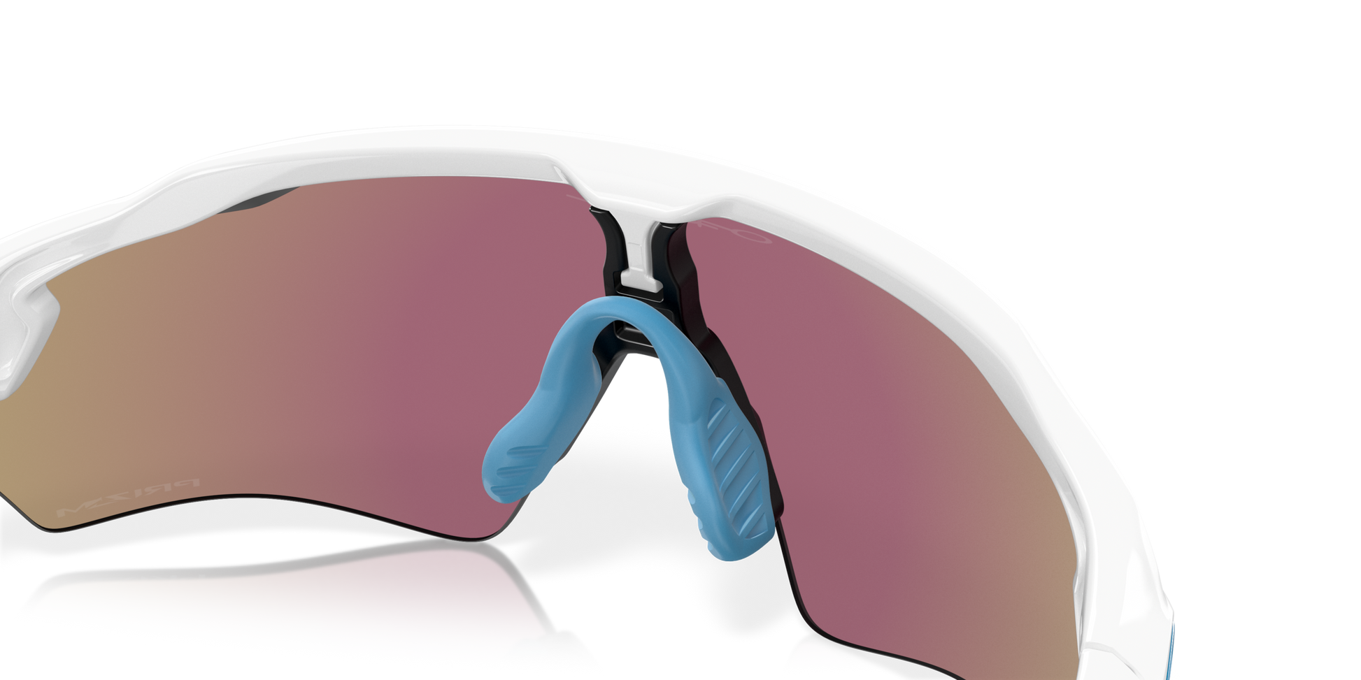 [Prizm Sapphire Lenses, Polished White Frame]