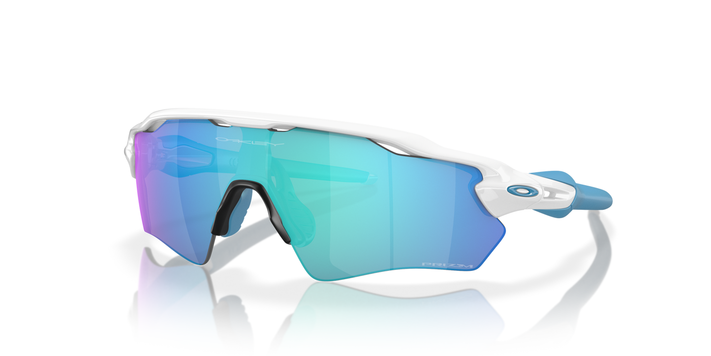 [Prizm Sapphire Lenses, Polished White Frame]
