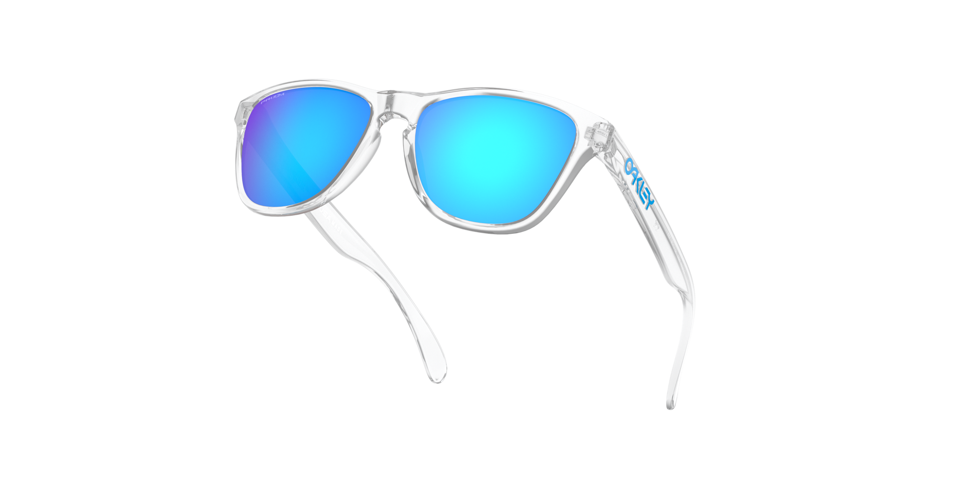 [Prizm Sapphire Lenses, Polished Clear Frame]