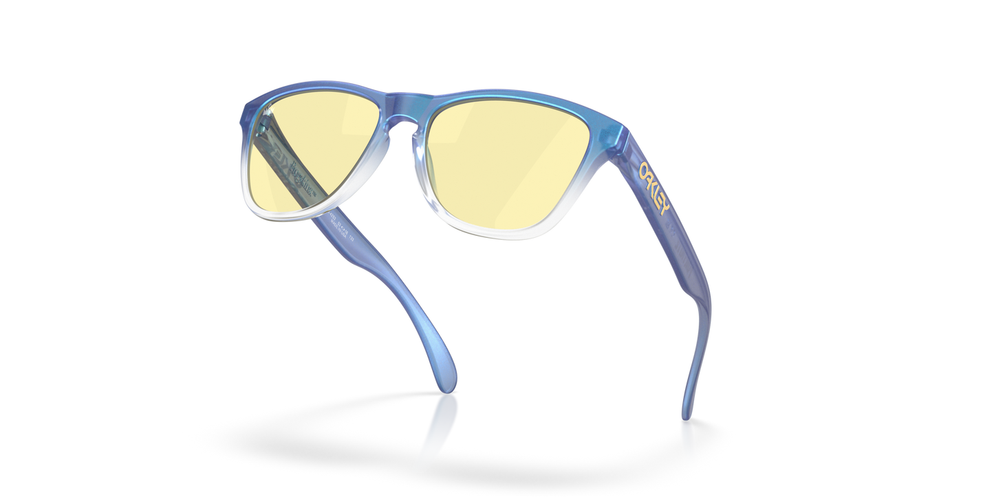 [Prizm Gaming™ 2.0 Lenses, Matte Cyan/Blue/Clear Shift Fade Frame]