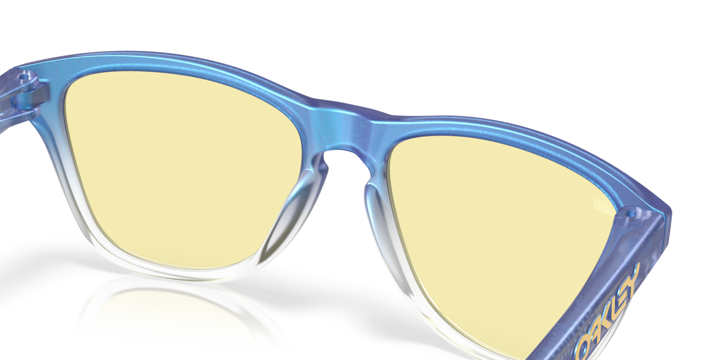 [Prizm Gaming™ 2.0 Lenses, Matte Cyan/Blue/Clear Shift Fade Frame]