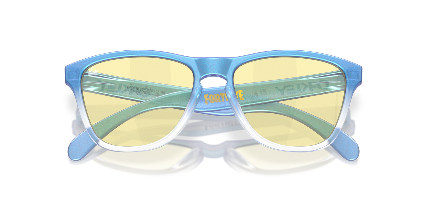 [Prizm Gaming™ 2.0 Lenses, Matte Cyan/Blue/Clear Shift Fade Frame]