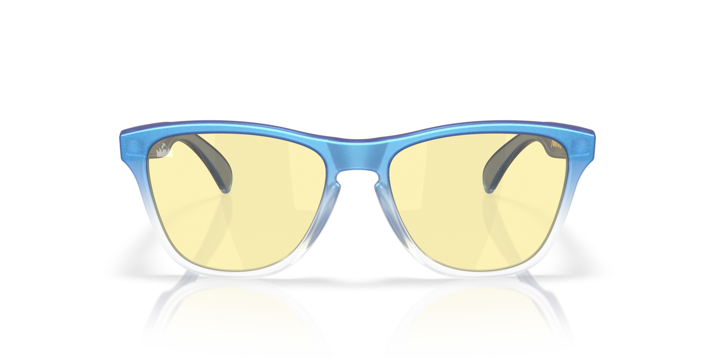 [Prizm Gaming™ 2.0 Lenses, Matte Cyan/Blue/Clear Shift Fade Frame]