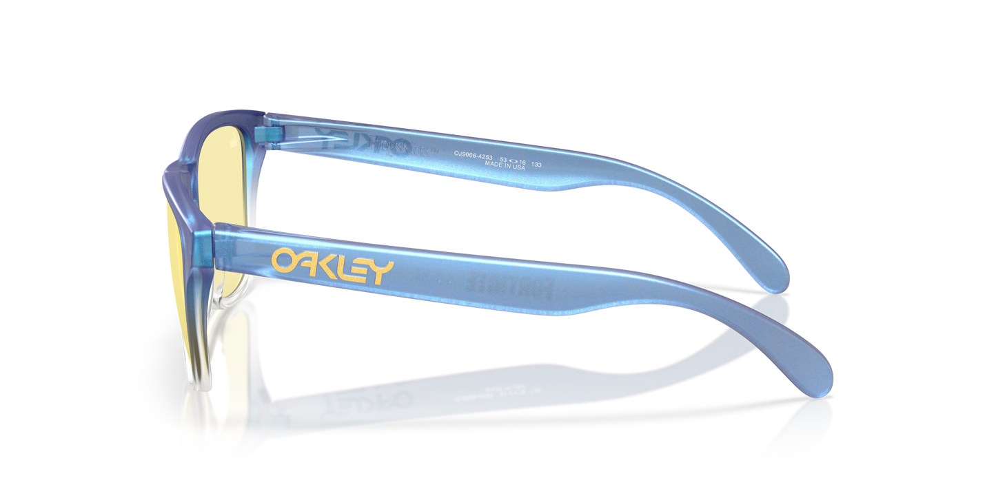 [Prizm Gaming™ 2.0 Lenses, Matte Cyan/Blue/Clear Shift Fade Frame]