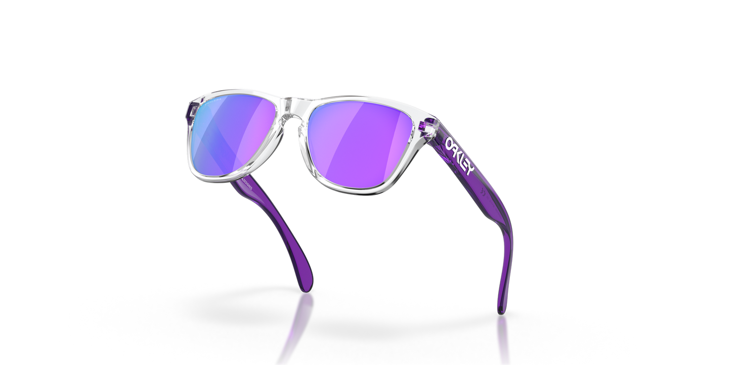 [Prizm Violet Lenses, Clear Frame]
