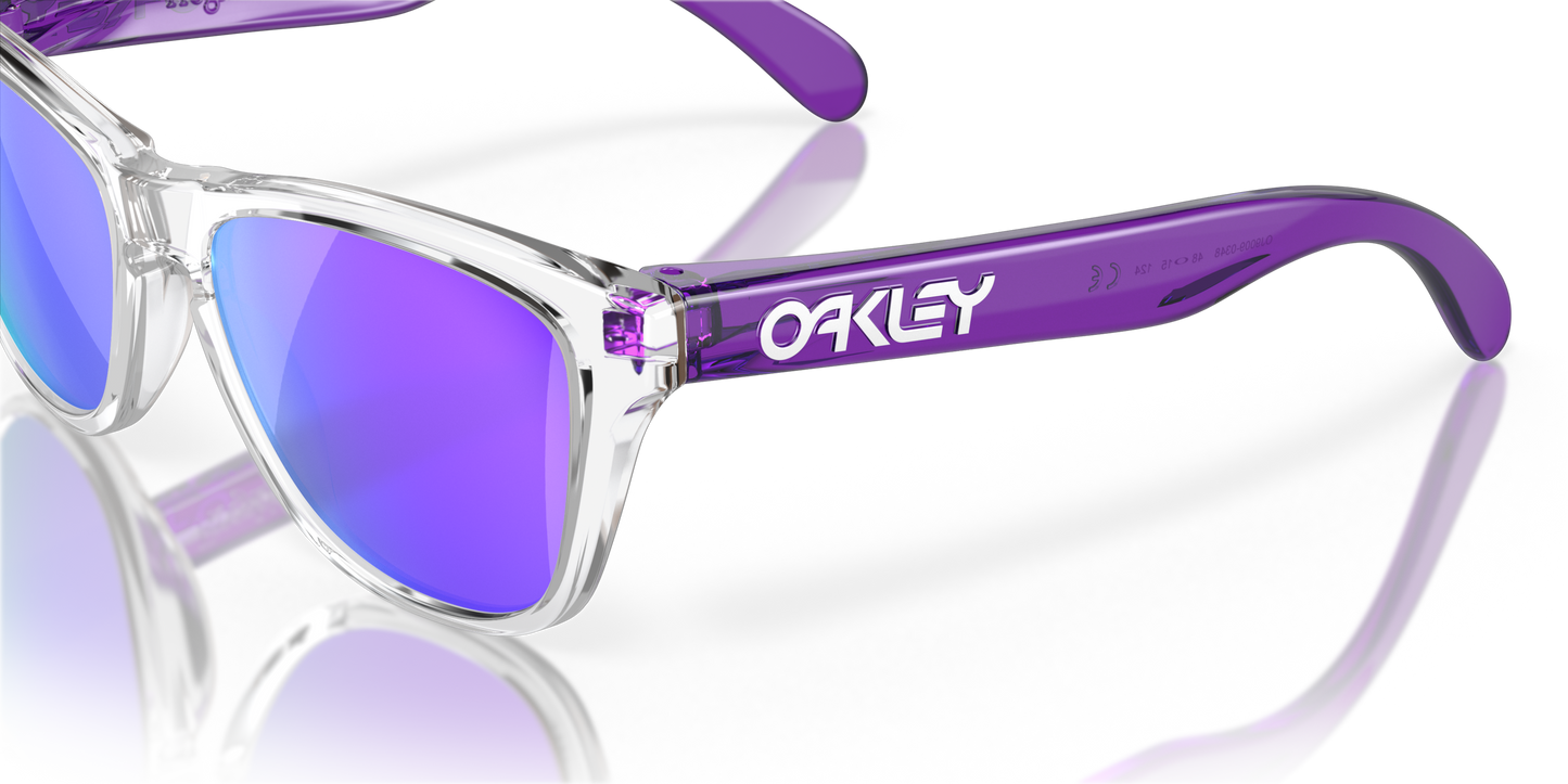 [Prizm Violet Lenses, Clear Frame]