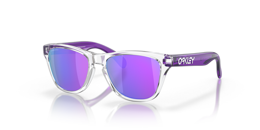 [Prizm Violet Lenses, Clear Frame]