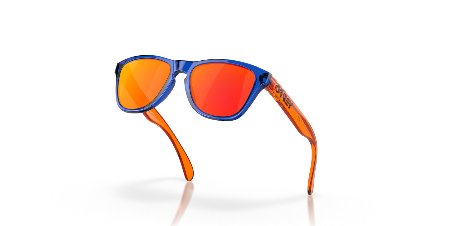 [Prizm Ruby Lenses, Crystal Blue Frame]