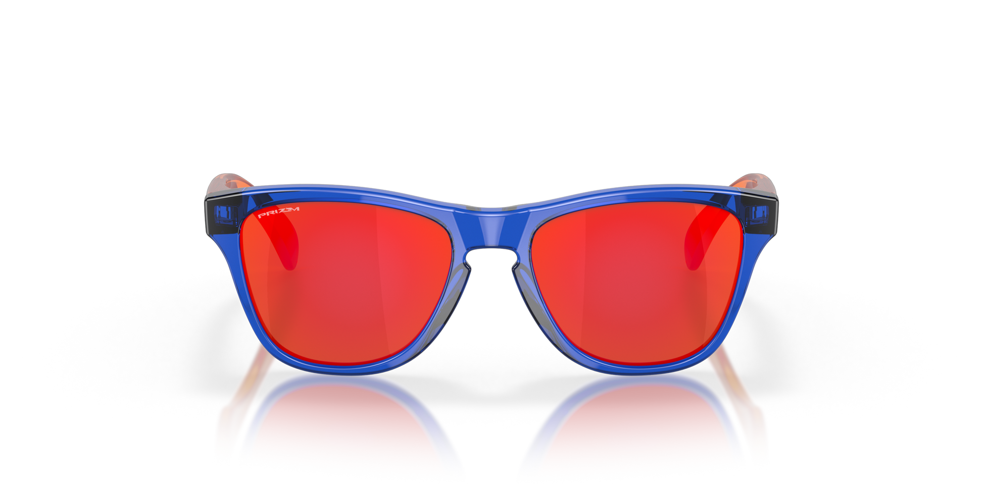 [Prizm Ruby Lenses, Crystal Blue Frame]