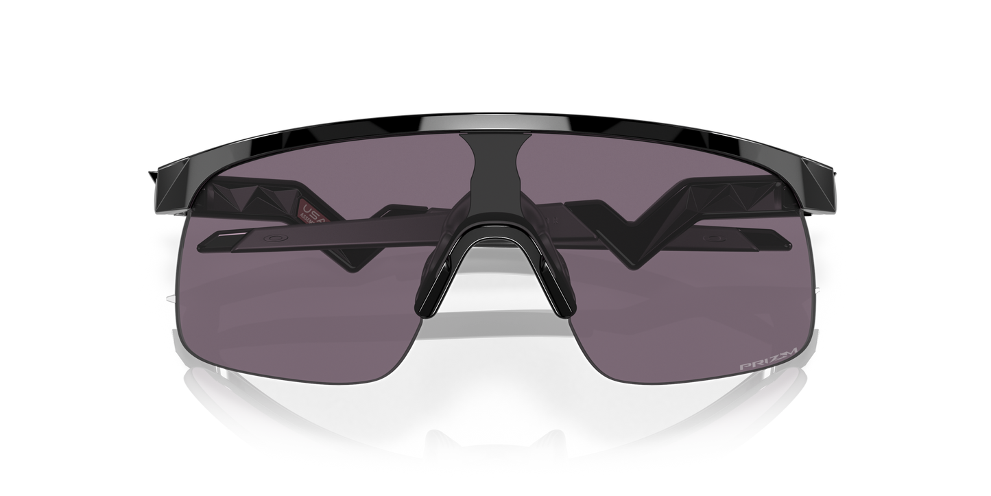 [Prizm Grey Lenses, Polished Black Frame]