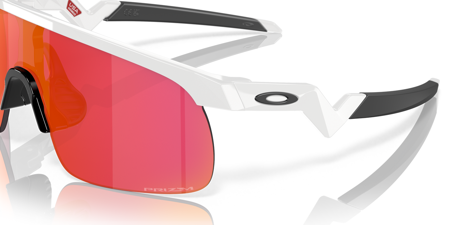 [Prizm Field Lenses, Polished White Frame]