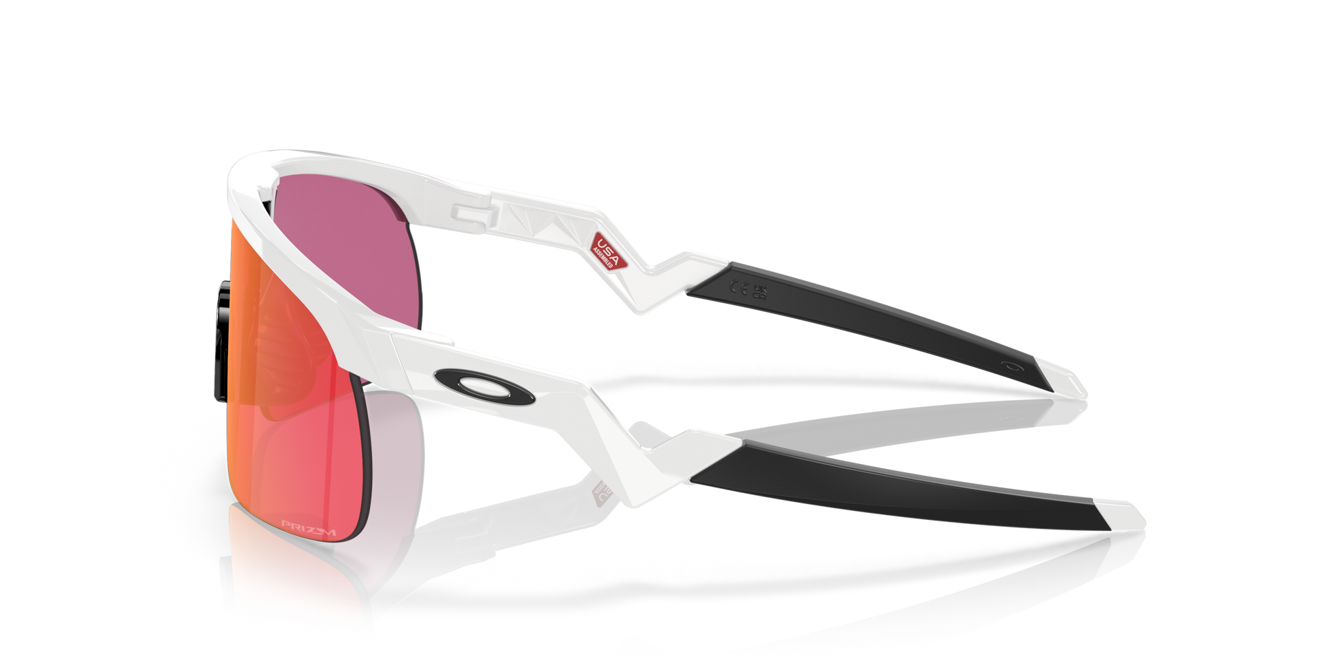 [Prizm Field Lenses, Polished White Frame]