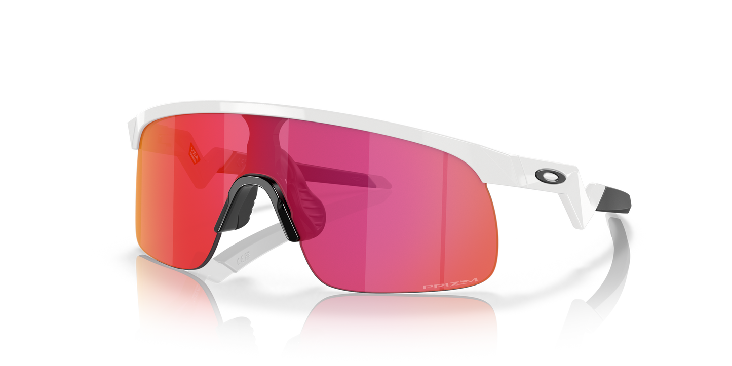 [Prizm Field Lenses, Polished White Frame]