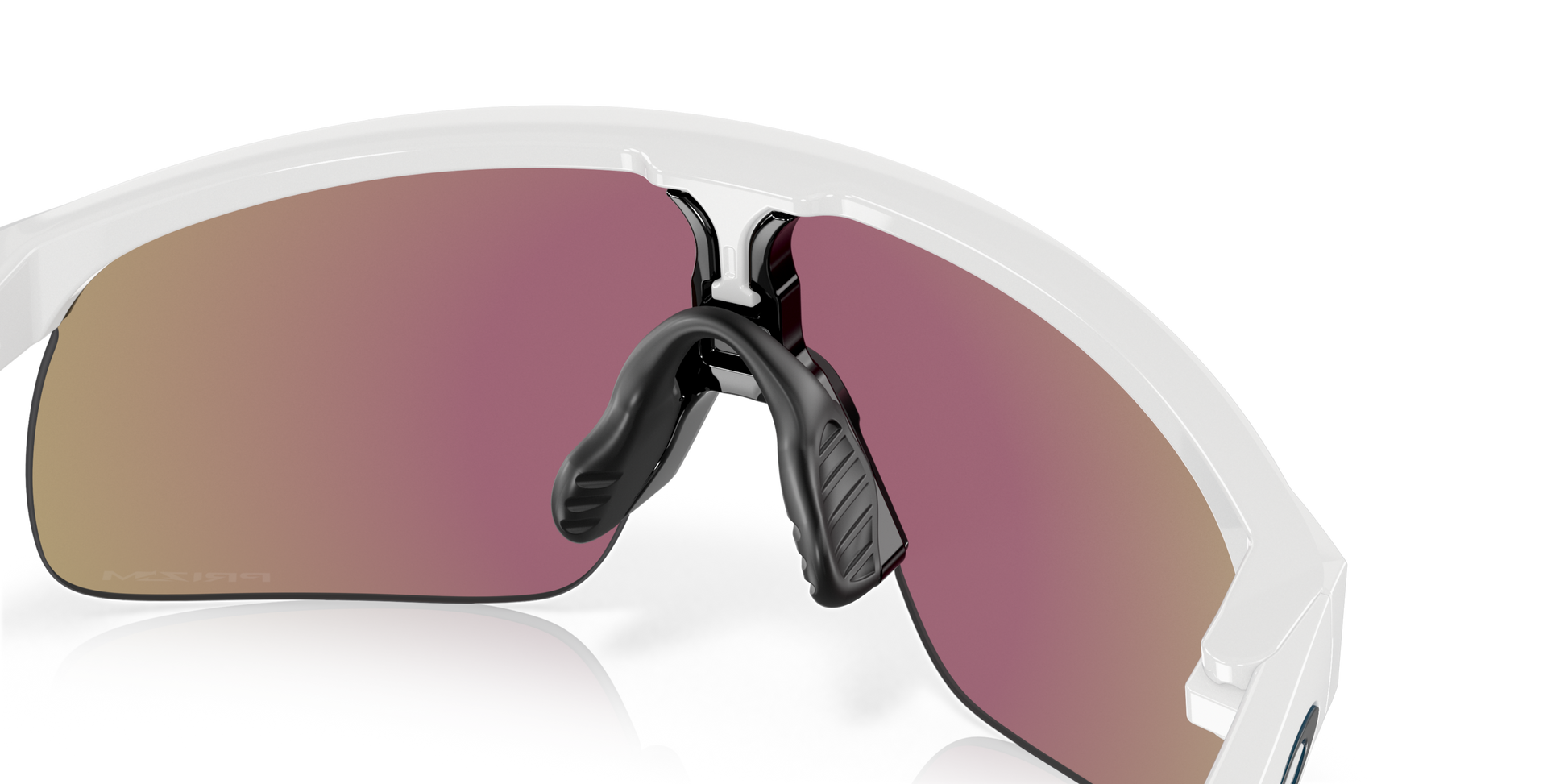[Prizm Sapphire Lenses, Polished White Frame]