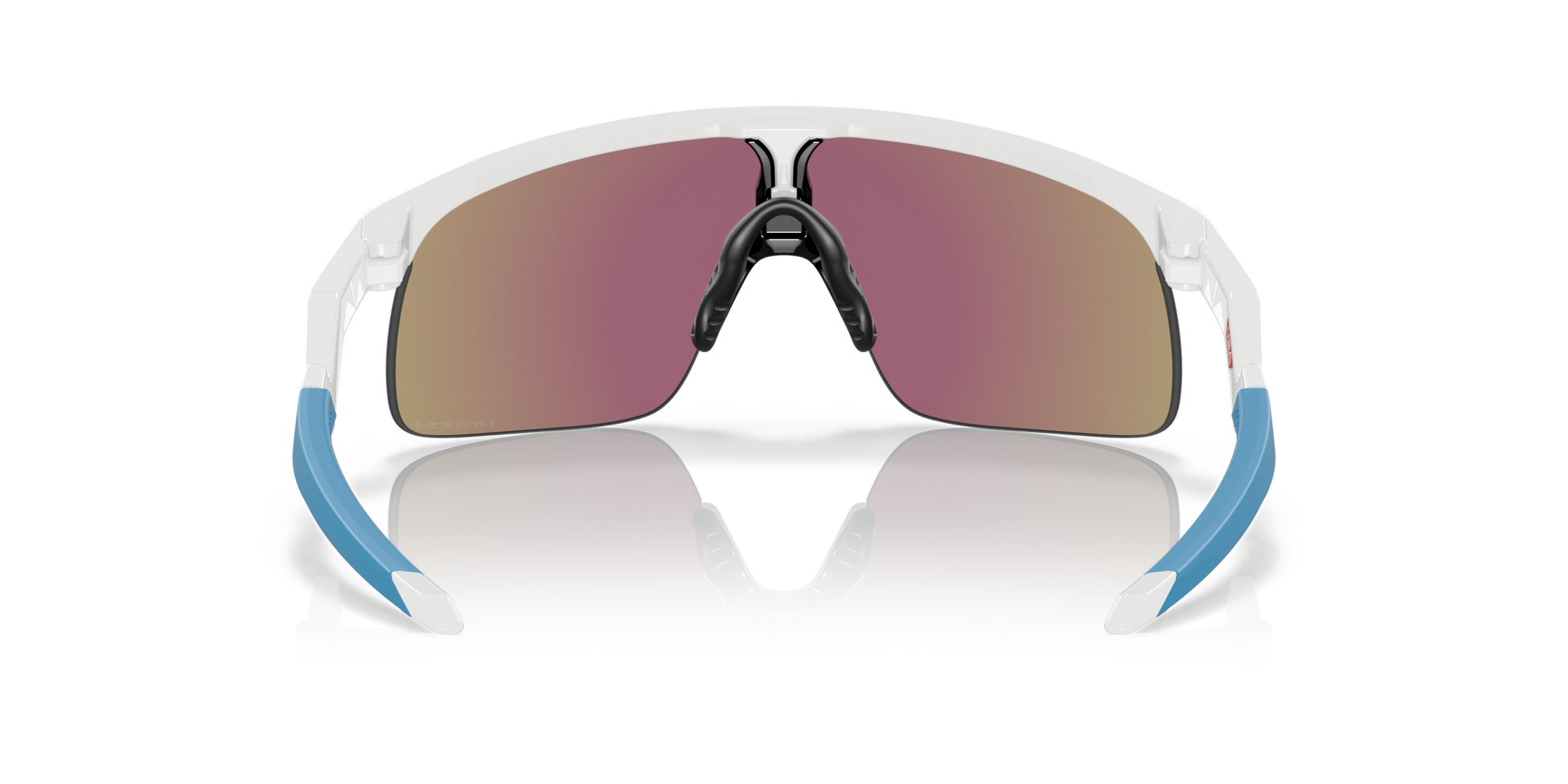 [Prizm Sapphire Lenses, Polished White Frame]